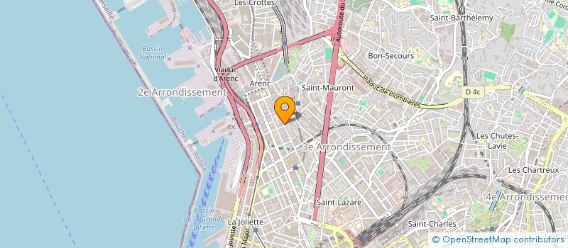 localisation de l'entreprise MY CAB  MARSEILLE