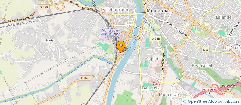 localisation de l'entreprise MY CAPITAL  MONTAUBAN