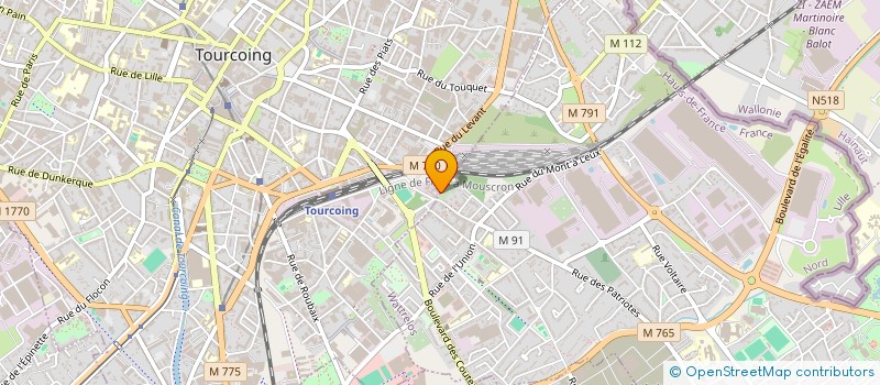 localisation de l'entreprise MY CAR  TOURCOING