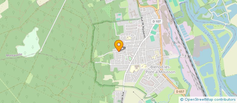 localisation de l'entreprise MY CARRELAGE CHAPE  BLENOD-LES-PONT-A-MOUSSON