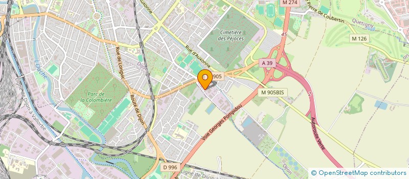 localisation de l'entreprise MY CARS  DIJON