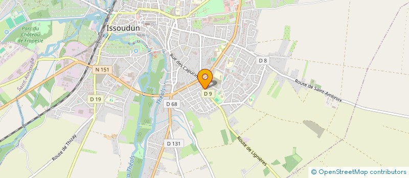 localisation de l'entreprise MY CARS LUXURY à ISSOUDUN