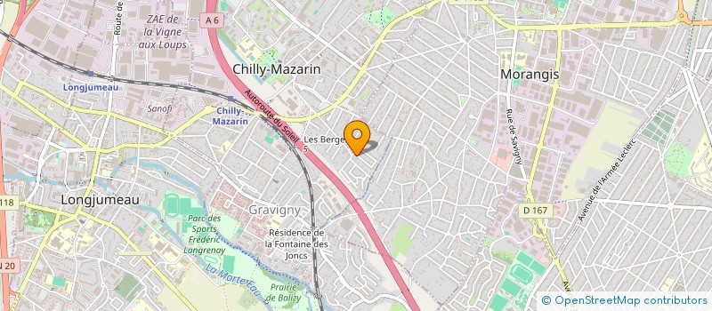 localisation de l'entreprise MY CBDRIVE à CHILLY-MAZARIN