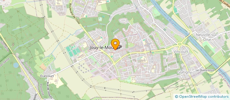 localisation de l'entreprise MY CHARLESTOWN IDF  JOUY-LE-MOUTIER