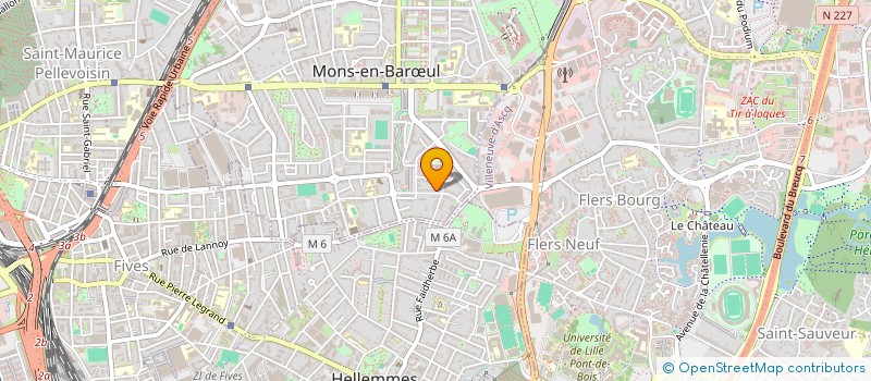localisation de l'entreprise MY CHAUFFEUR PRIVE  MONS-EN-BARUL