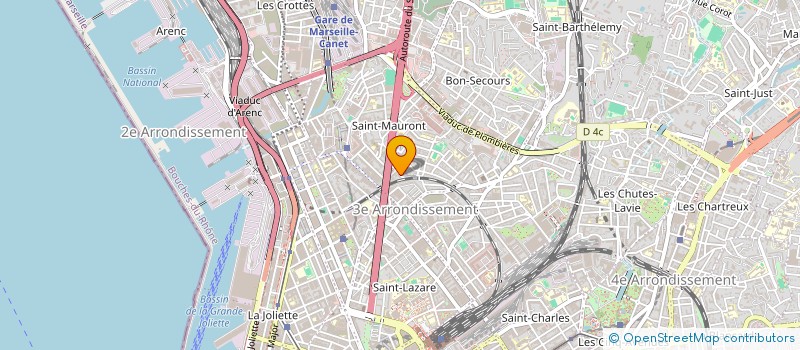 localisation de l'entreprise MY CLEAN MARS à MARSEILLE