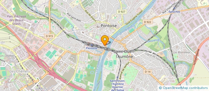 localisation de l'entreprise MY CLINIC à PONTOISE