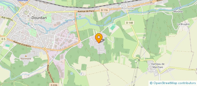 localisation de l'entreprise MY&CO.RH  ROINVILLE