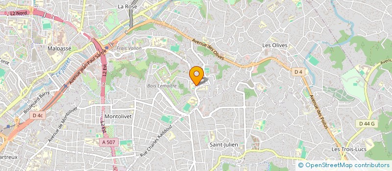 localisation de l'entreprise MY COIFFURE 13 à MARSEILLE