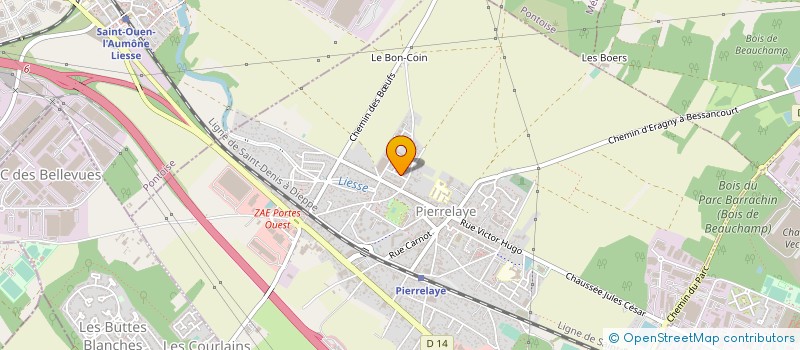 localisation de l'entreprise MY CONCEPT à PIERRELAYE