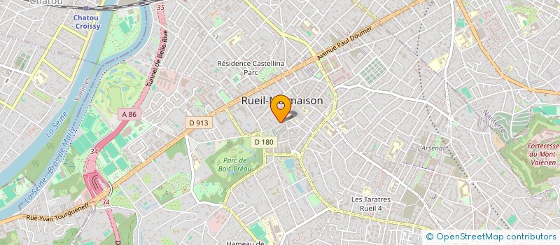 localisation de l'entreprise MY CONCIERGERIE PARTNER à RUEIL-MALMAISON