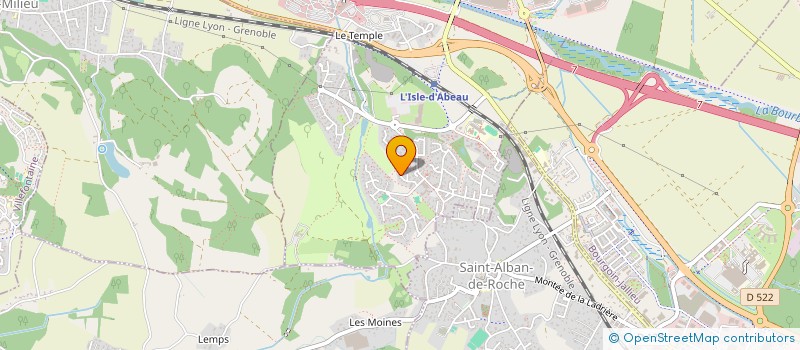 localisation de l'entreprise MY CORBU  L'ISLE-D'ABEAU