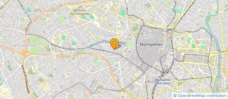 localisation de l'entreprise MY COWORK PLACE BY ERSYC à MONTPELLIER