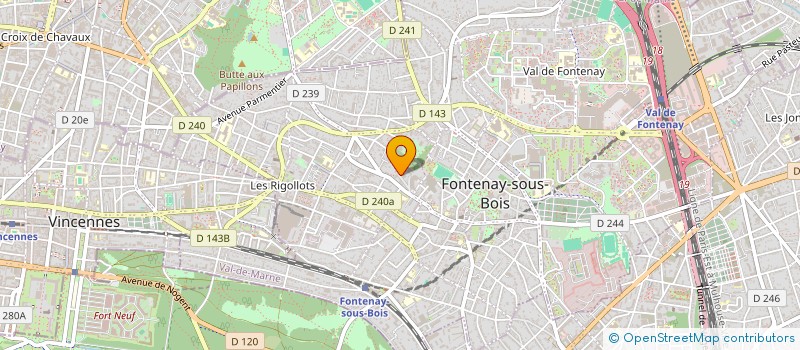 localisation de l'entreprise MY CRYO FIRM à FONTENAY-SOUS-BOIS