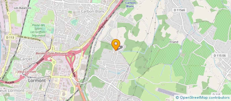 localisation de l'entreprise MY CTS (MY COACHING THERAPEUTIQUE SPORTIF)  LORMONT