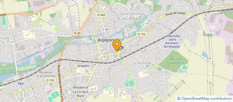 localisation de l'entreprise MY D'WICH à ARPAJON