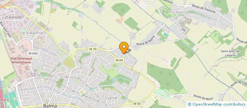 localisation de l'entreprise MY DAF  BALMA