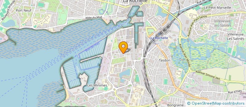 localisation de l'entreprise MY DATA  LA ROCHELLE