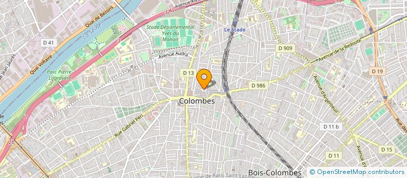 localisation de l'entreprise MY DATAMINE  COLOMBES