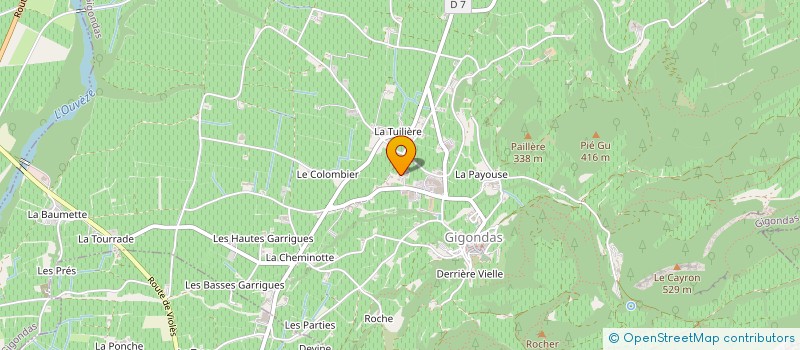 localisation de l'entreprise MY DESIGN  GIGONDAS