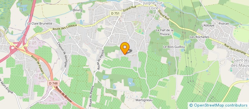 localisation de l'entreprise MY DIAG IMMO  LES GARENNES SUR LOIRE