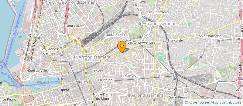 localisation de l'entreprise MY DINNER WITH...  MARSEILLE