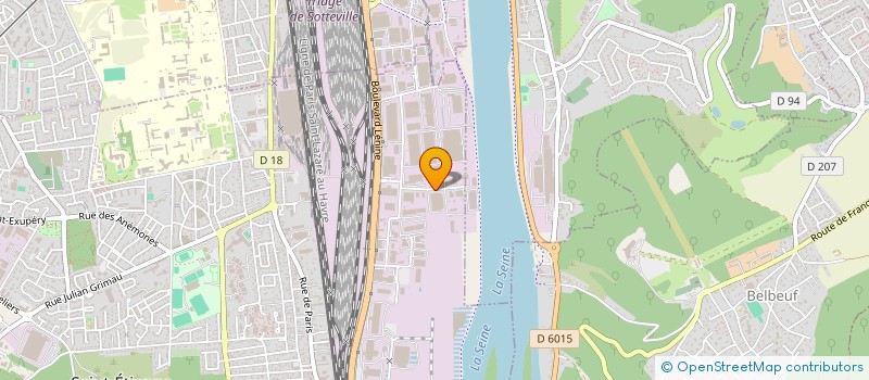 localisation de l'entreprise MY DISTRIBUTION  SAINT-ETIENNE-DU-ROUVRAY