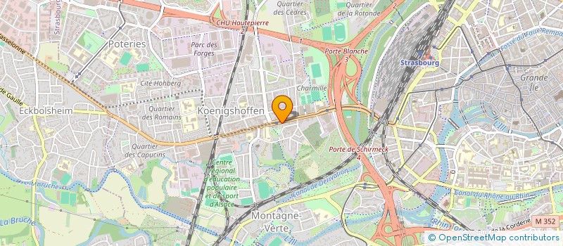 localisation de l'entreprise MY DONER à STRASBOURG