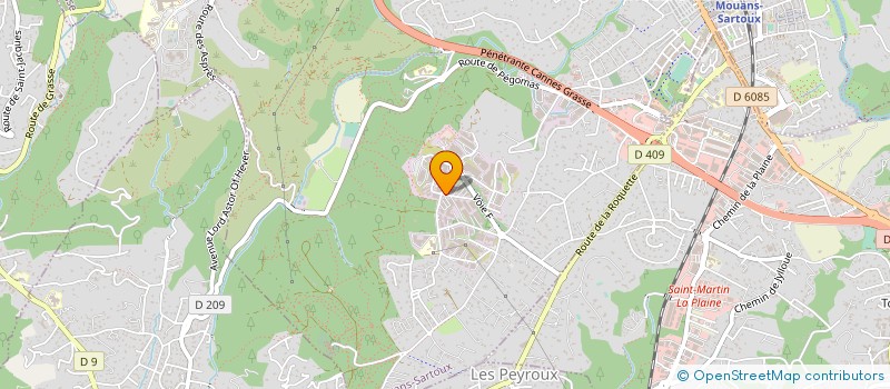 localisation de l'entreprise MY DREAMLAND OSNY  MOUANS-SARTOUX