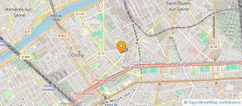 localisation de l'entreprise MY DRIVE à CLICHY