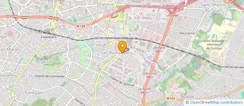 localisation de l'entreprise MY DRIVER 31 à COLOMIERS
