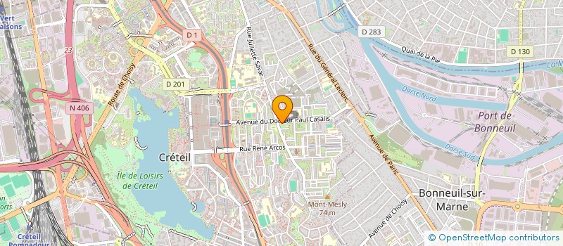 localisation de l'entreprise MY DRIVER  CRETEIL