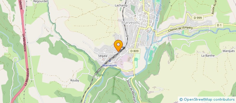 localisation de l'entreprise MY DRIVING SCHOOL  MARVEJOLS