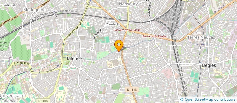 localisation de l'entreprise MY EBP VILLAGE  TALENCE