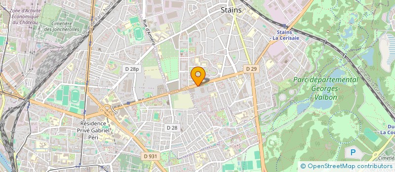localisation de l'entreprise MY-EL à STAINS