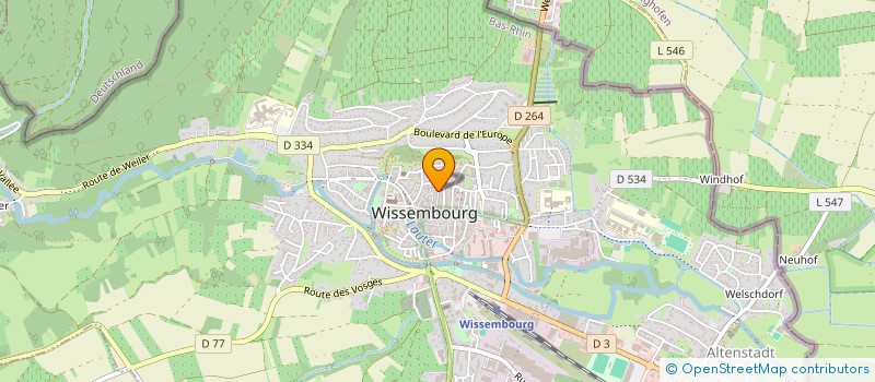 localisation de l'entreprise MY ELEC  RIEDSELTZ