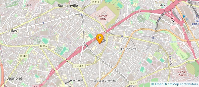 localisation de l'entreprise MY ELECT à ROMAINVILLE
