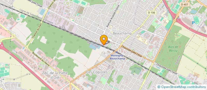 localisation de l'entreprise MY EMLAK  BEAUCHAMP