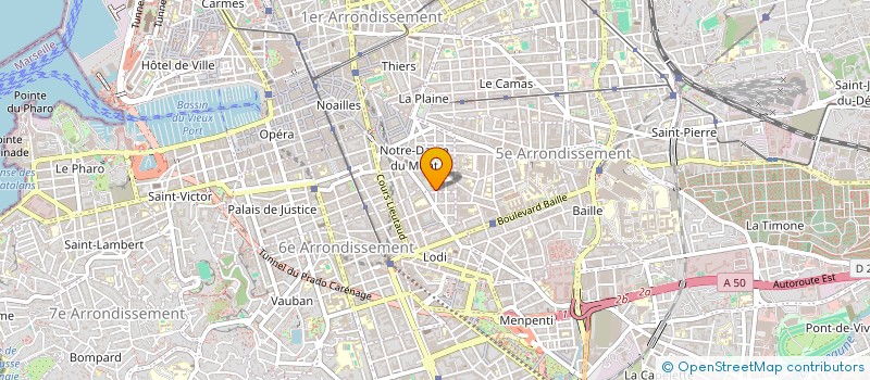localisation de l'entreprise MY ENGLISH à MARSEILLE