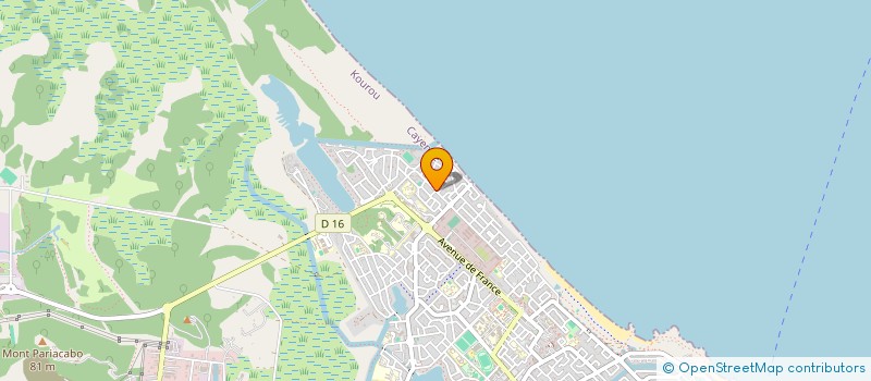 localisation de l'entreprise MY ENTRAIDE  KOUROU