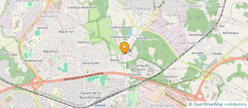 localisation de l'entreprise MY EVENT 56  SAINT-AVE