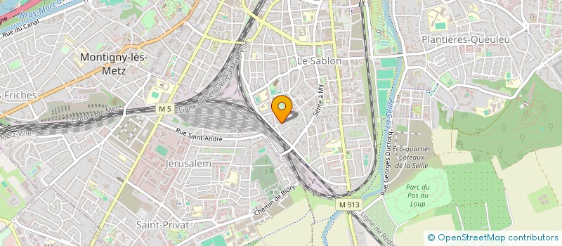 localisation de l'entreprise MY_EVENT  METZ