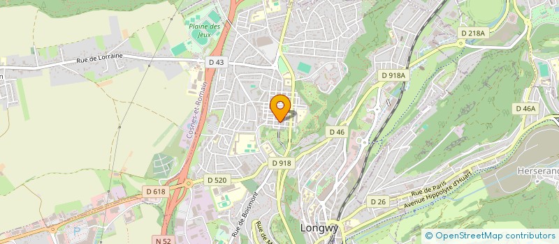localisation de l'entreprise MY EVENT ASSOCIATION à LONGWY