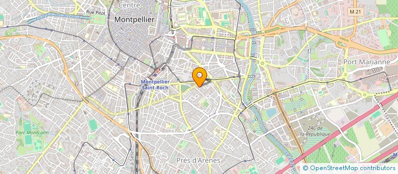 localisation de l'entreprise MY EVENT'S à MONTPELLIER