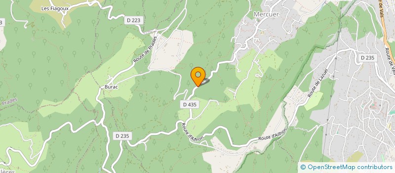 localisation de l'entreprise MY FAUROM  MERCUER