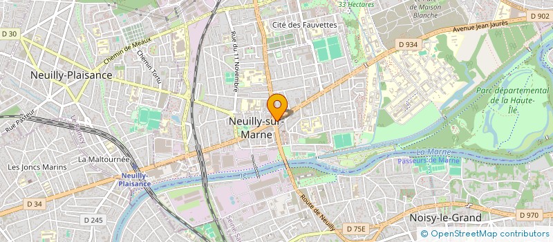 localisation de l'entreprise MY FIBER  NEUILLY-SUR-MARNE