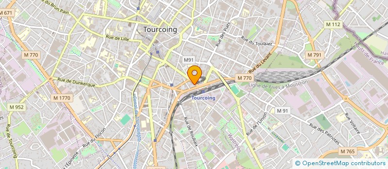 localisation de l'entreprise MY FINANCES à TOURCOING