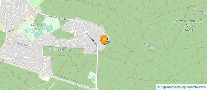 localisation de l'entreprise MY FIRST HOLDING à SUCY-EN-BRIE