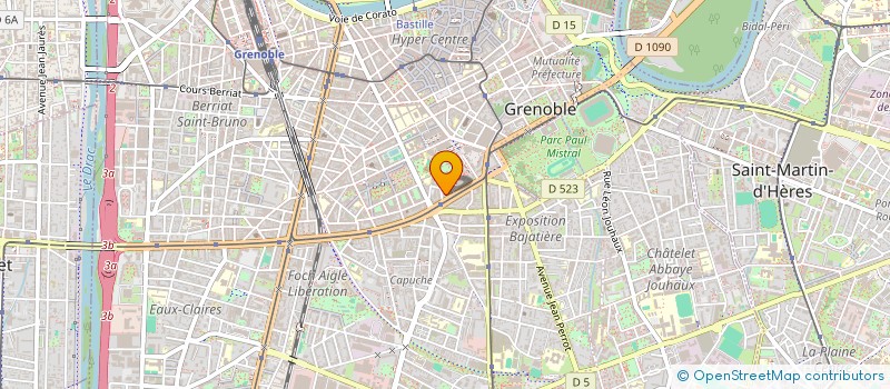 localisation de l'entreprise MY FLOAT à GRENOBLE