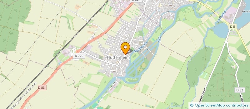 localisation de l'entreprise MY FOOD  BENFELD